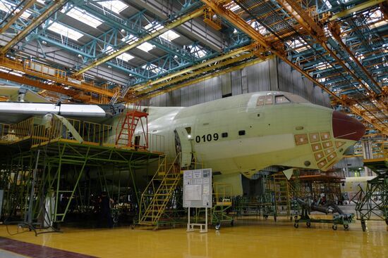 Aviastar-SP aircraft factory in Ulyanovsk