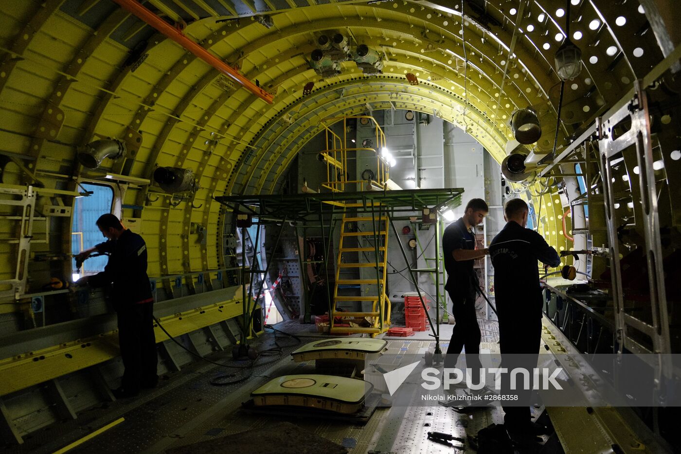 Aviastar-SP aircraft factory in Ulyanovsk