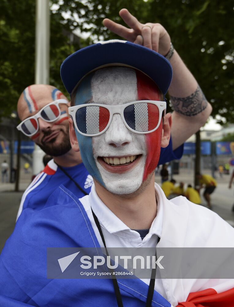 2016 UEFA European Championship. France vs. Romania