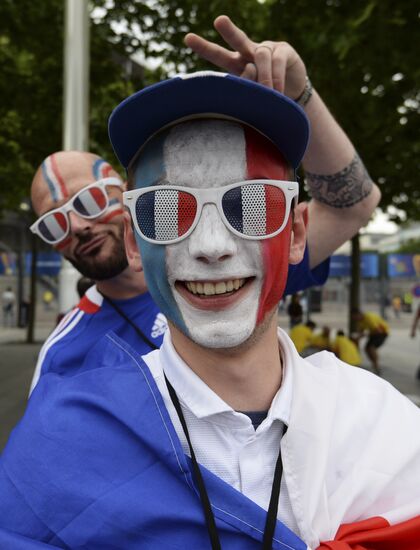2016 UEFA European Championship. France vs. Romania
