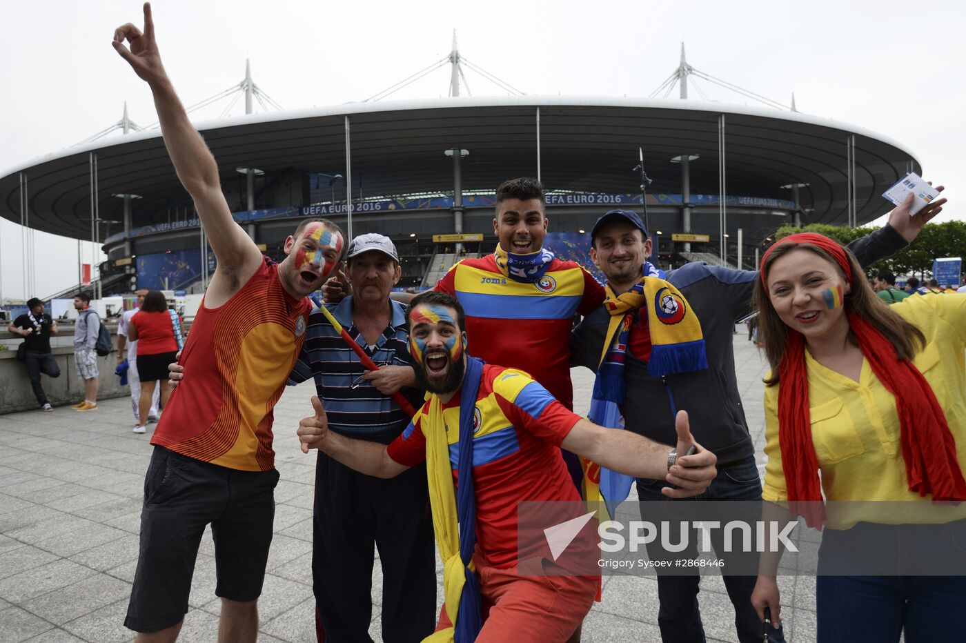2016 UEFA European Championship. France vs. Romania
