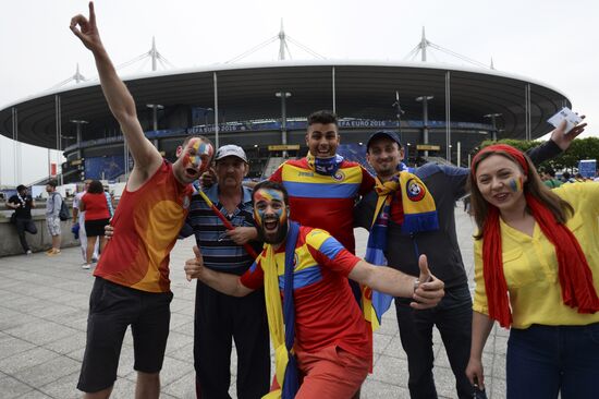 2016 UEFA European Championship. France vs. Romania