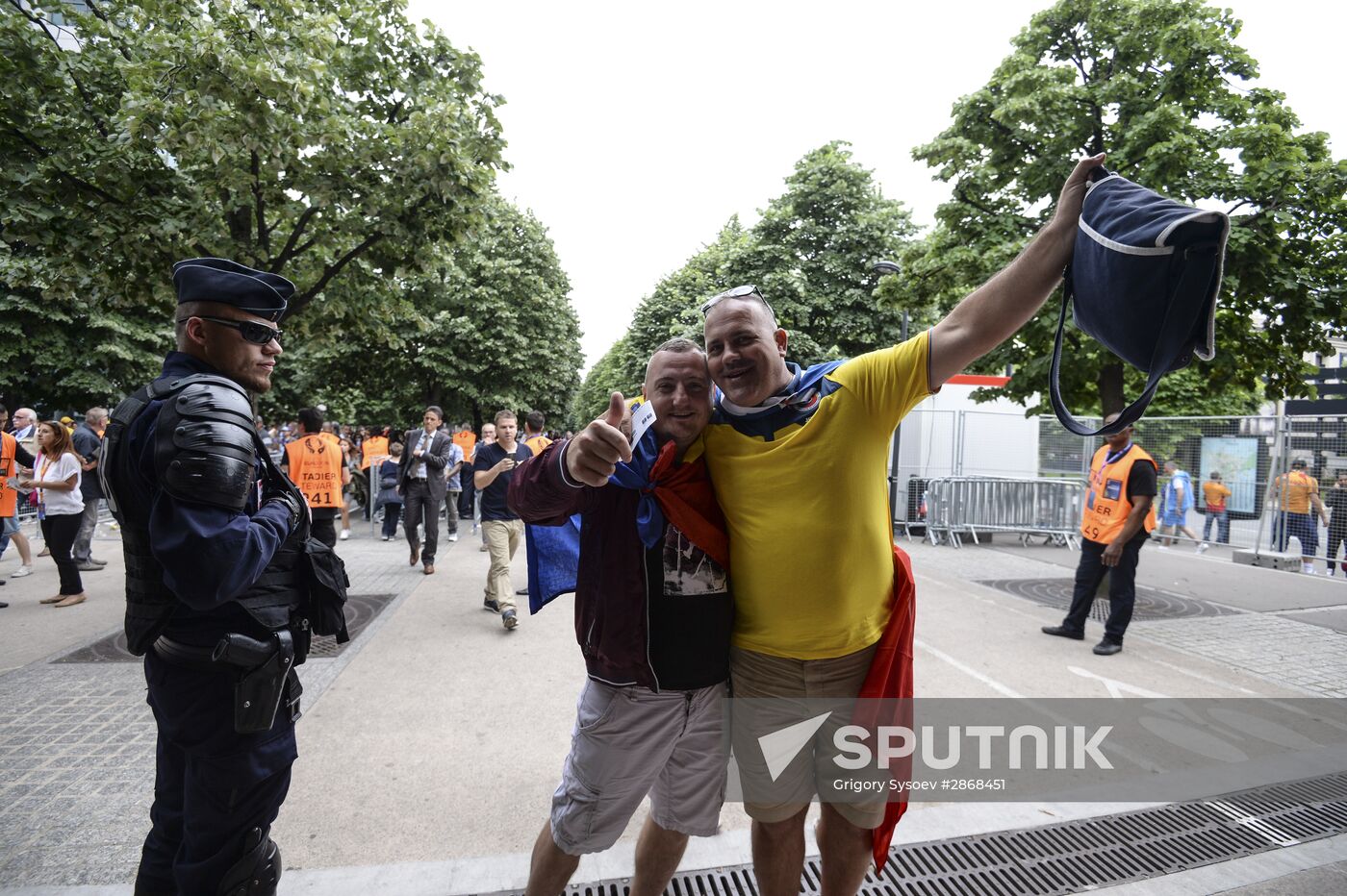 2016 UEFA European Championship. France vs. Romania