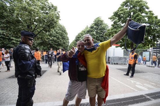 2016 UEFA European Championship. France vs. Romania
