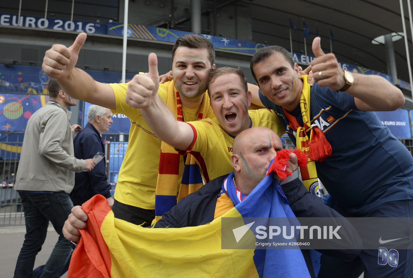Football. UEFA Euro-2016. France vs Romania