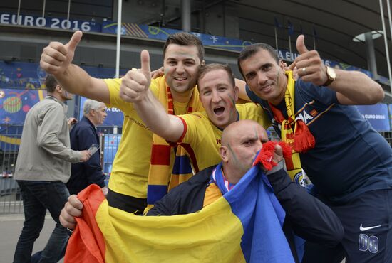 Football. UEFA Euro-2016. France vs Romania