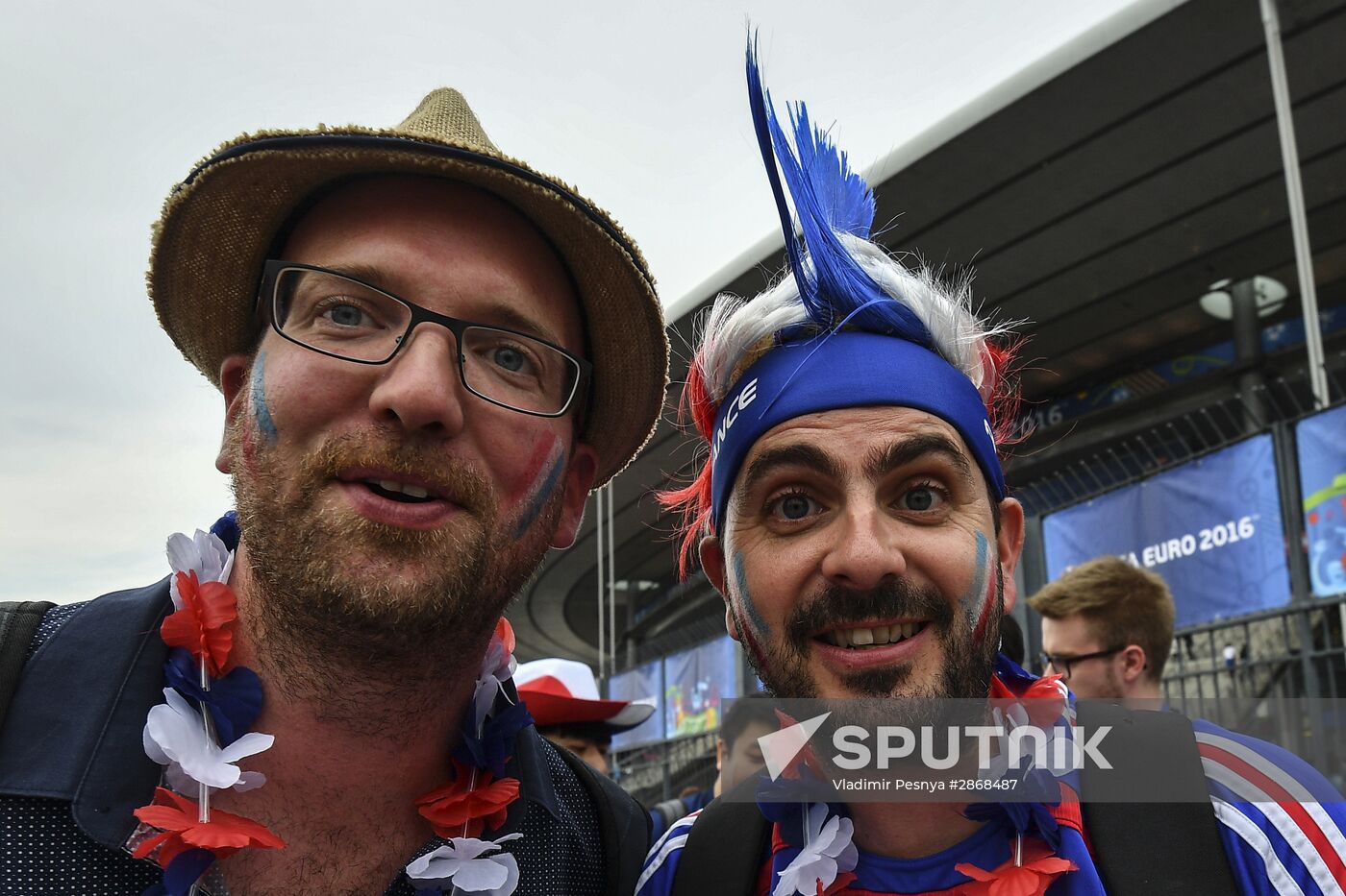 UEFA Euro 2016. France vs. Romania