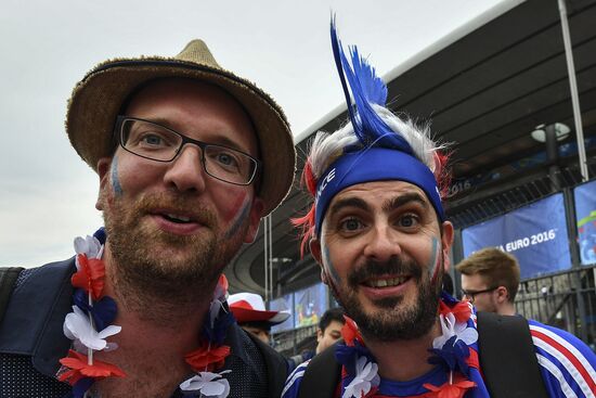 UEFA Euro 2016. France vs. Romania