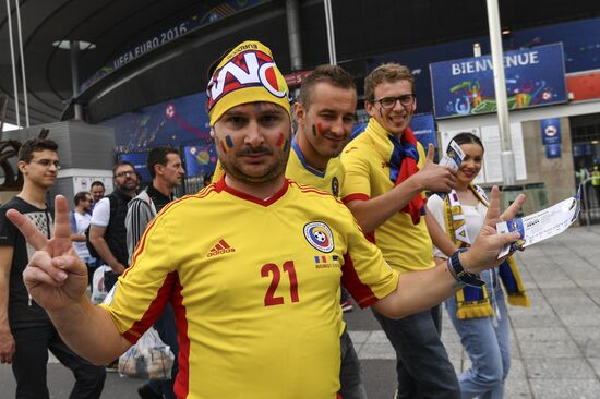 2016 UEFA European Championship. France vs. Romania