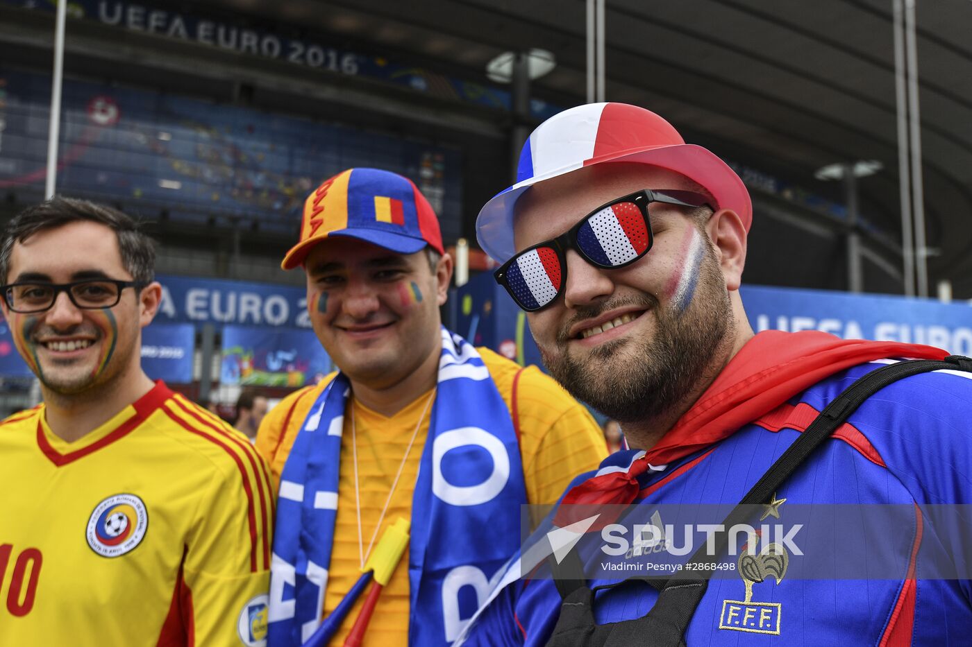 2016 UEFA European Championship. France vs. Romania