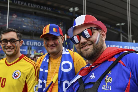 2016 UEFA European Championship. France vs. Romania