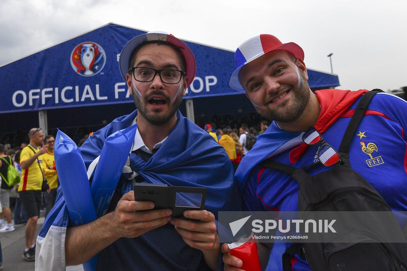 2016 UEFA European Championship. France vs. Romania