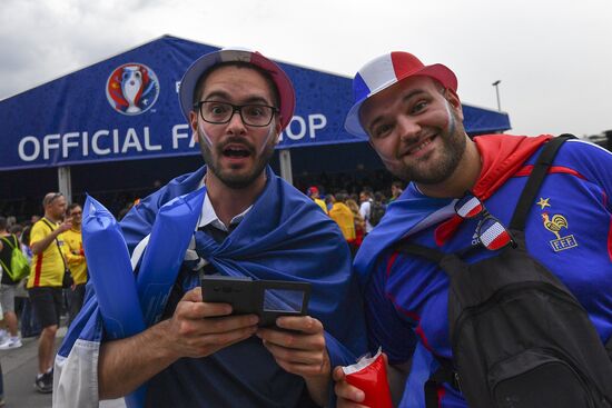 2016 UEFA European Championship. France vs. Romania