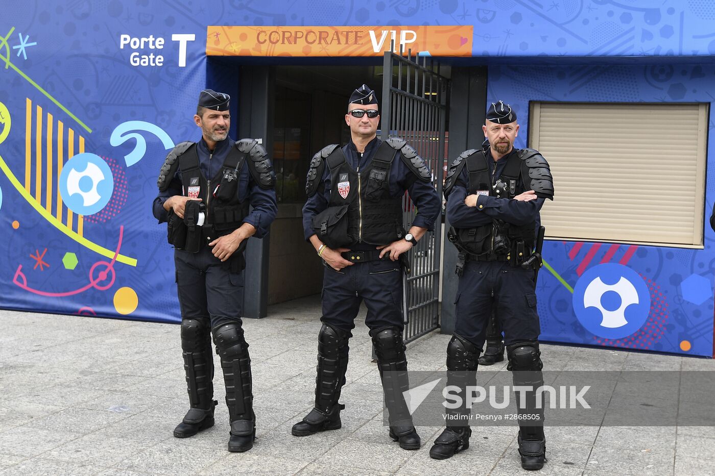 2016 UEFA European Championship. France vs. Romania