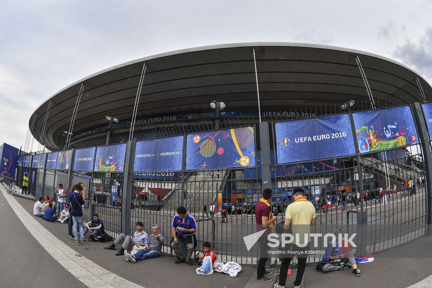 2016 UEFA European Championship. France vs. Romania
