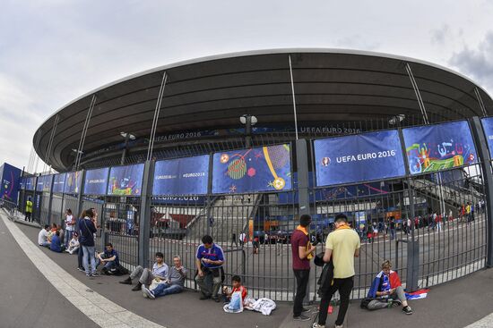 2016 UEFA European Championship. France vs. Romania