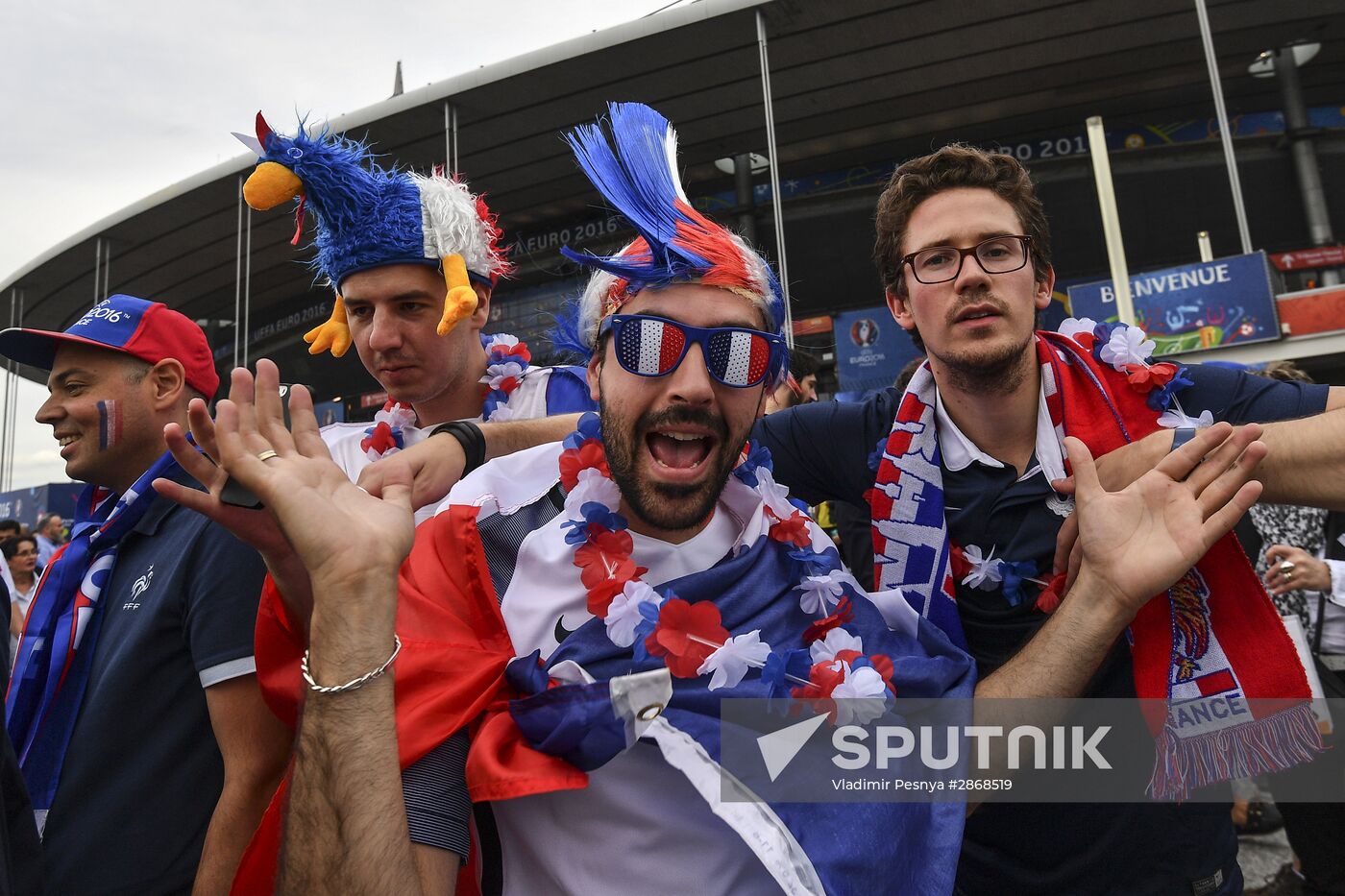 2016 UEFA European Championship. France vs. Romania
