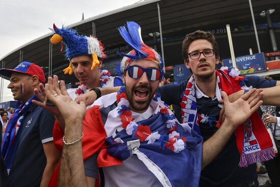 2016 UEFA European Championship. France vs. Romania