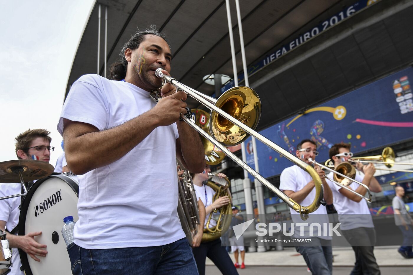 2016 UEFA European Championship. France vs. Romania