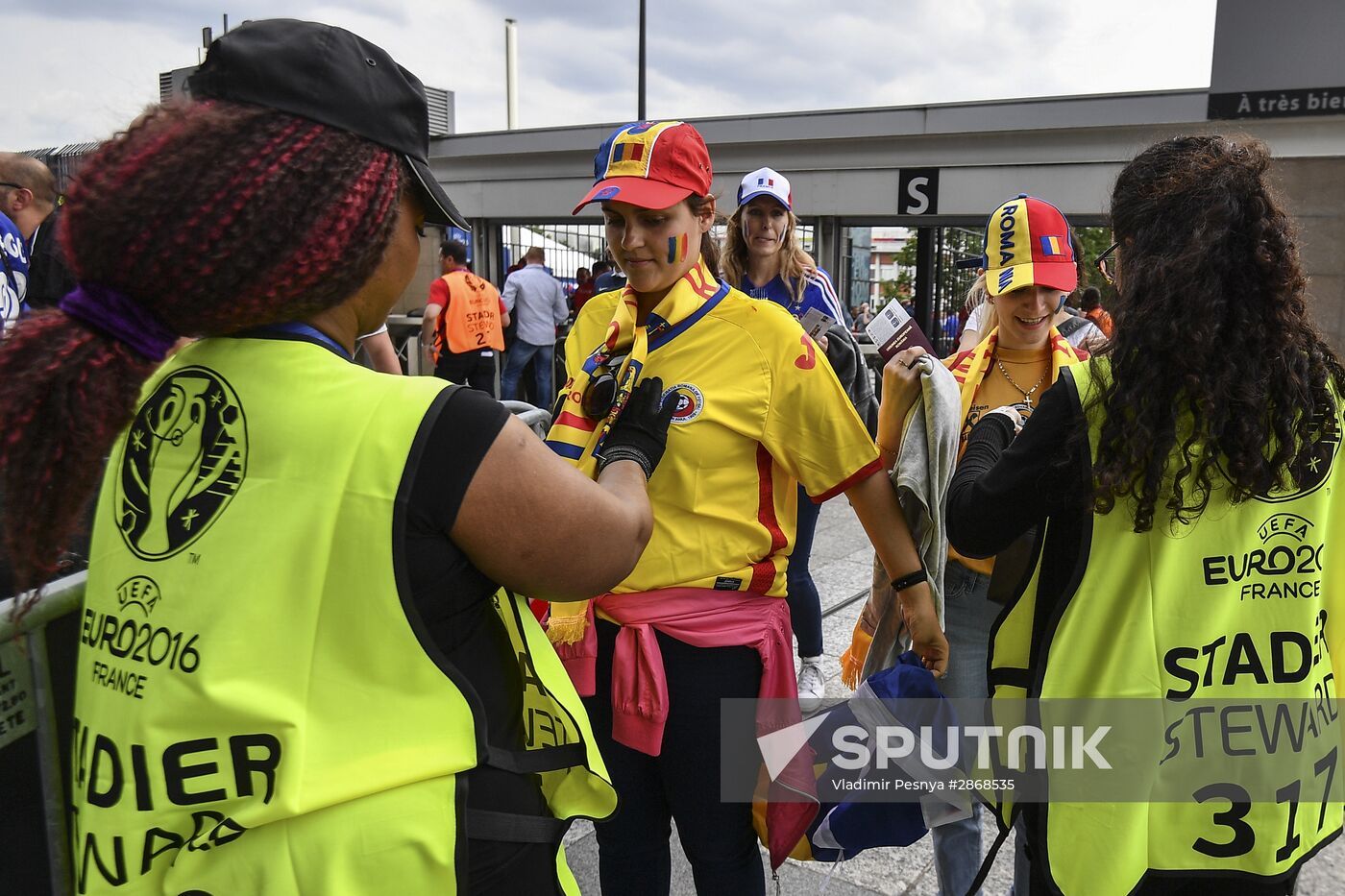 2016 UEFA European Championship. France vs. Romania
