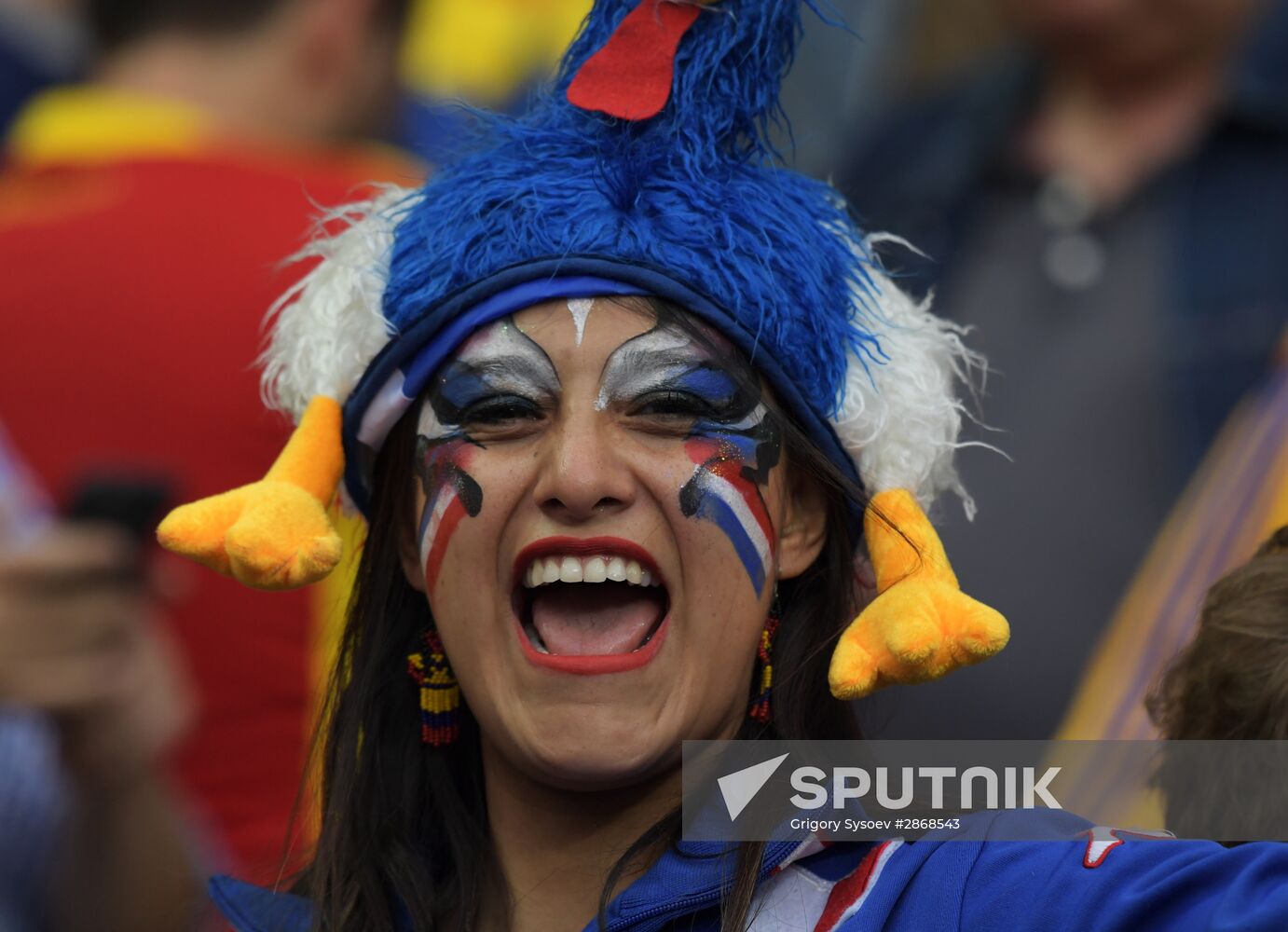 2016 UEFA European Championship. France vs. Romania