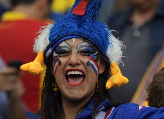 2016 UEFA European Championship. France vs. Romania