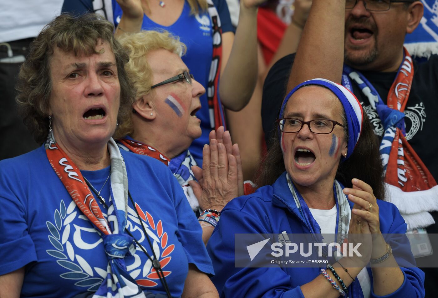 2016 UEFA European Championship. France vs. Romania