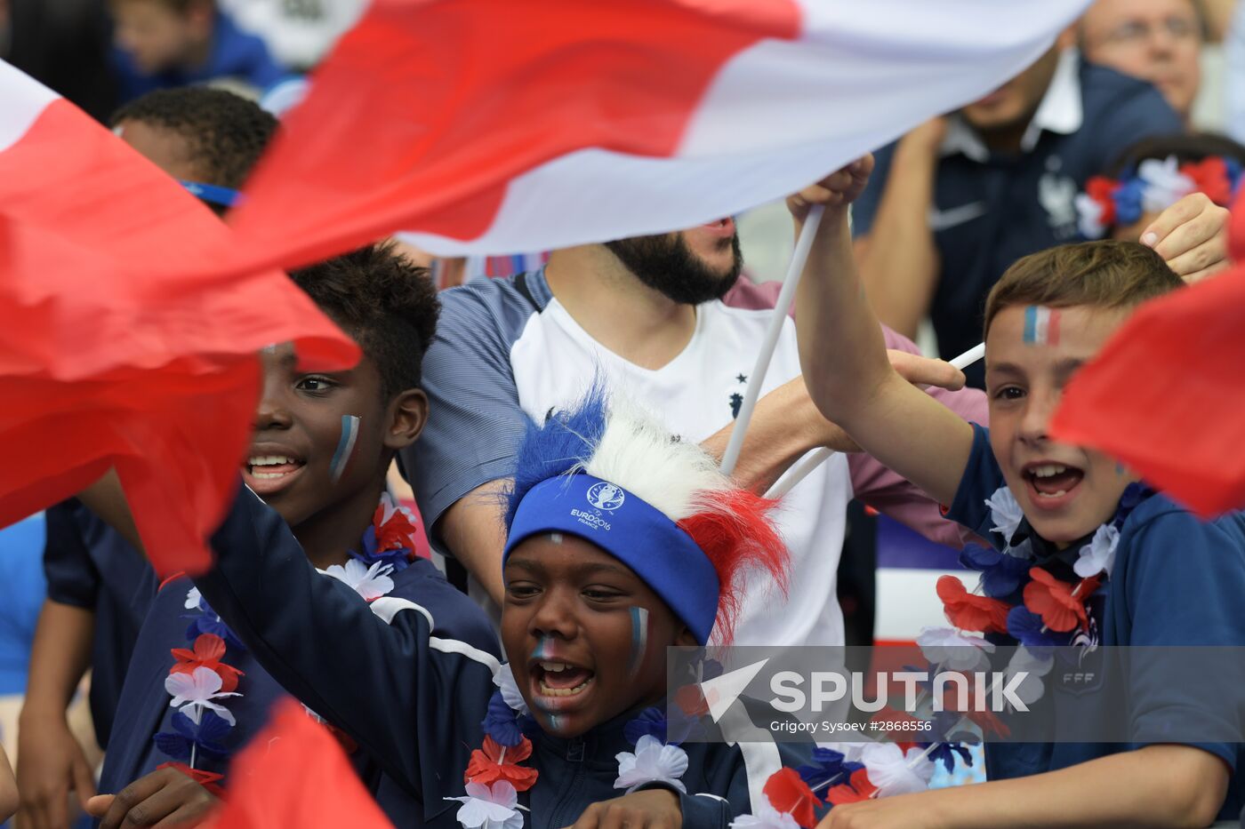 2016 UEFA European Championship. France vs. Romania