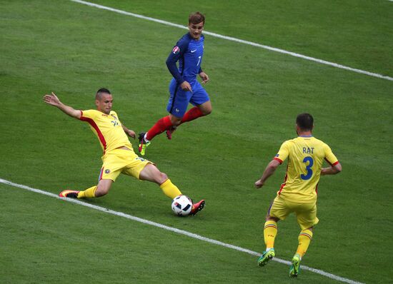 2016 UEFA European Championship. France vs. Romania