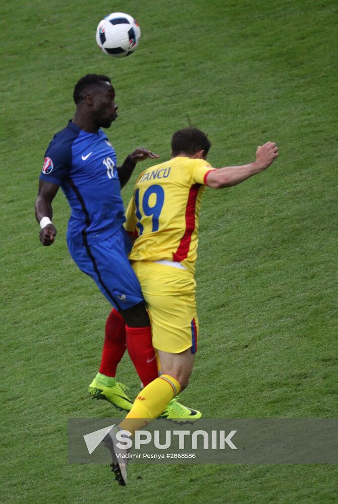 2016 UEFA European Championship. France vs. Romania