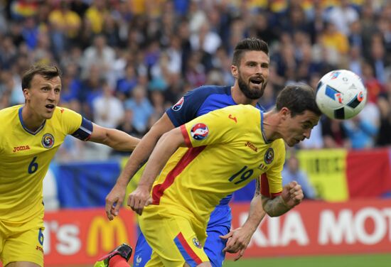 2016 UEFA European Championship. France vs. Romania