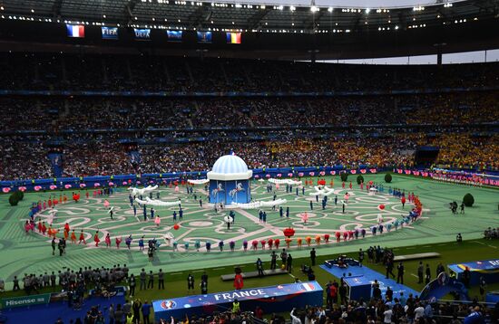 2016 UEFA European Championship. France vs. Romania