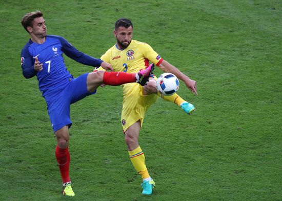 2016 UEFA European Championship. France vs. Romania