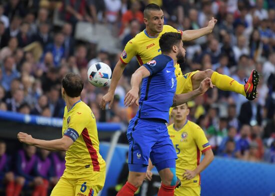 2016 UEFA European Championship. France vs. Romania