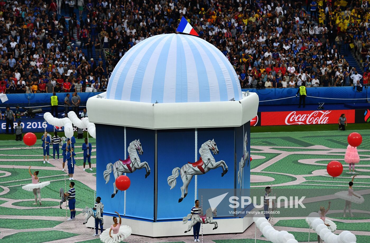 2016 UEFA European Championship. France vs. Romania