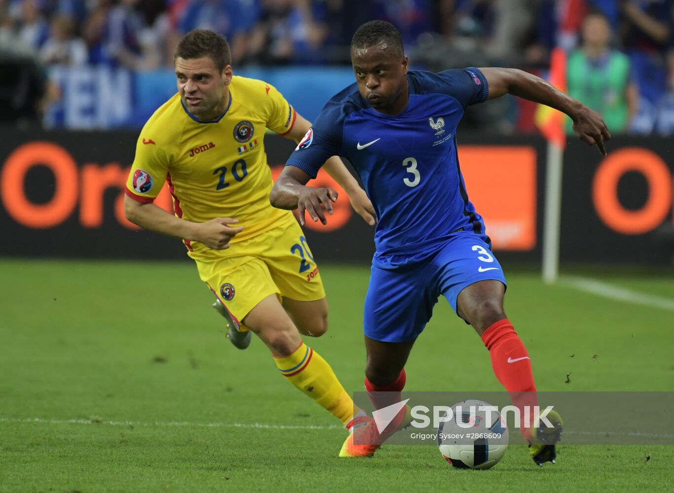 2016 UEFA European Championship. France vs. Romania