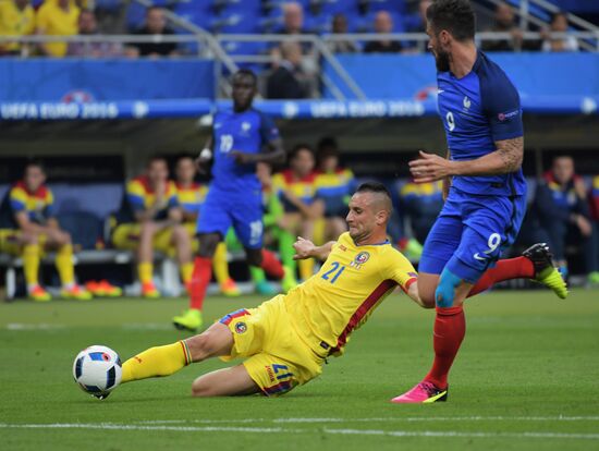 2016 UEFA European Championship. France vs. Romania