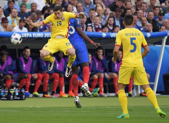 2016 UEFA European Championship. France vs. Romania