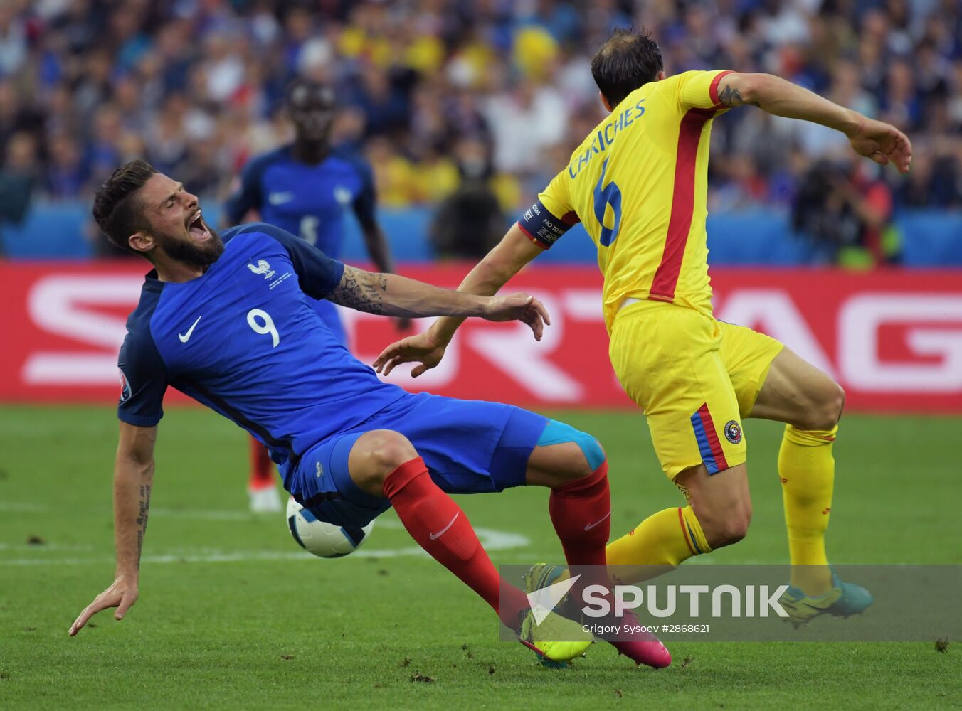 2016 UEFA European Championship. France vs. Romania