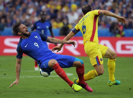 2016 UEFA European Championship. France vs. Romania