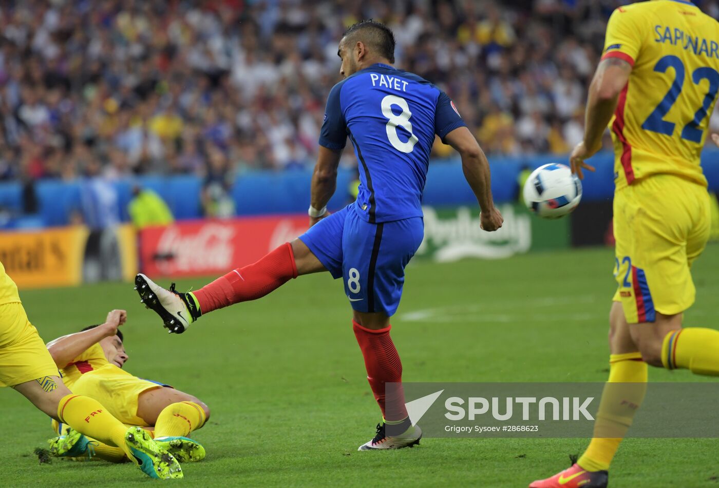 2016 UEFA European Championship. France vs. Romania