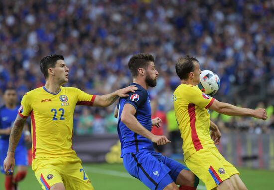 2016 UEFA European Championship. France vs. Romania