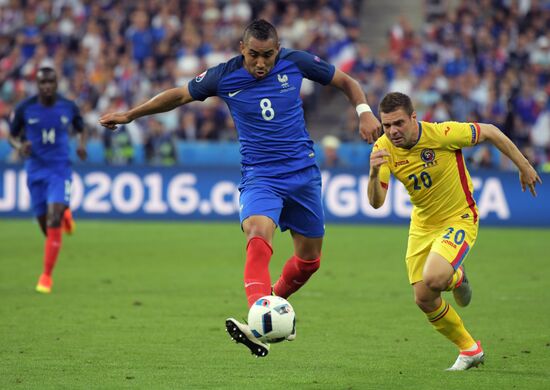 2016 UEFA European Championship. France vs. Romania