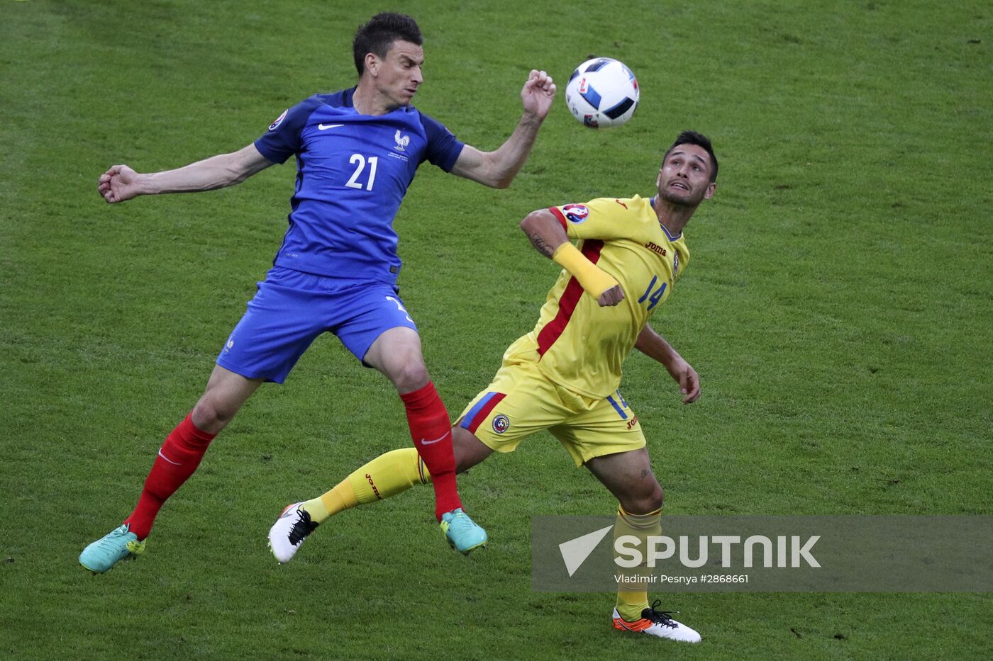 2016 UEFA European Championship. France vs. Romania