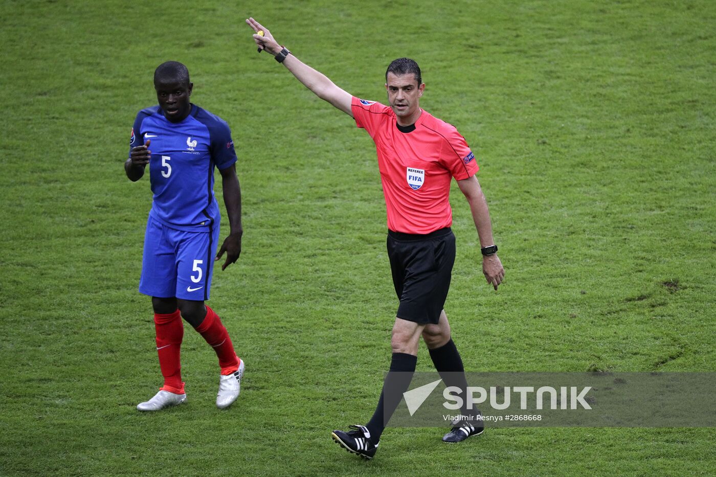 2016 UEFA European Championship. France vs. Romania