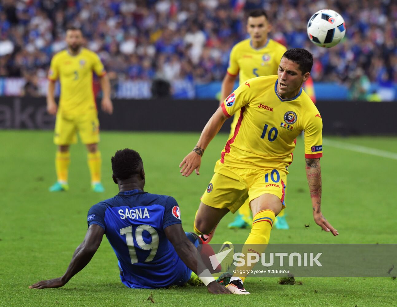 2016 UEFA European Championship. France vs. Romania