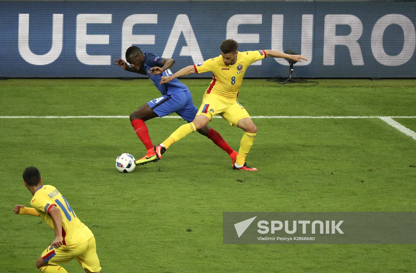 2016 UEFA European Championship. France vs. Romania