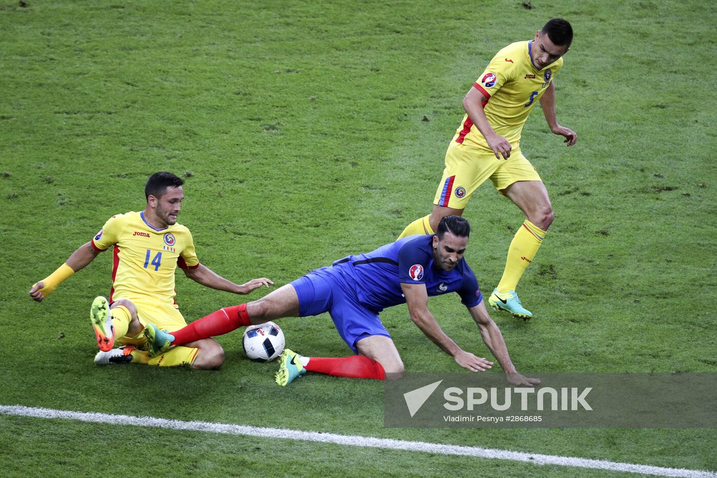 2016 UEFA European Championship. France vs. Romania