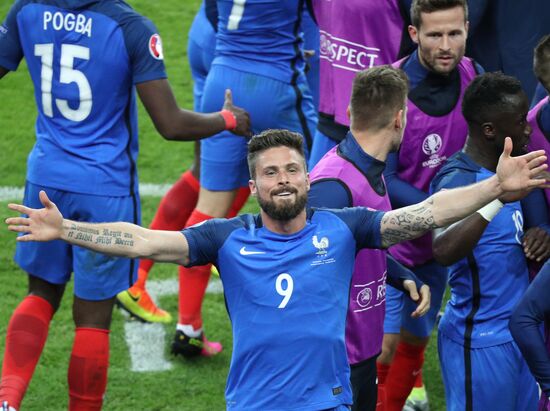 2016 UEFA European Championship. France vs. Romania