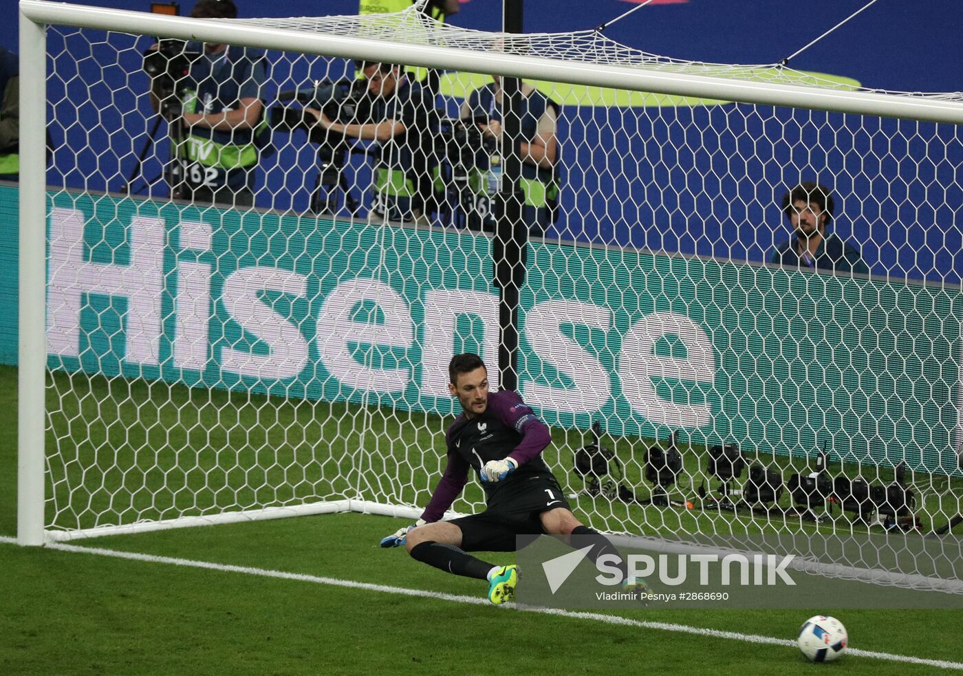 2016 UEFA European Championship. France vs. Romania